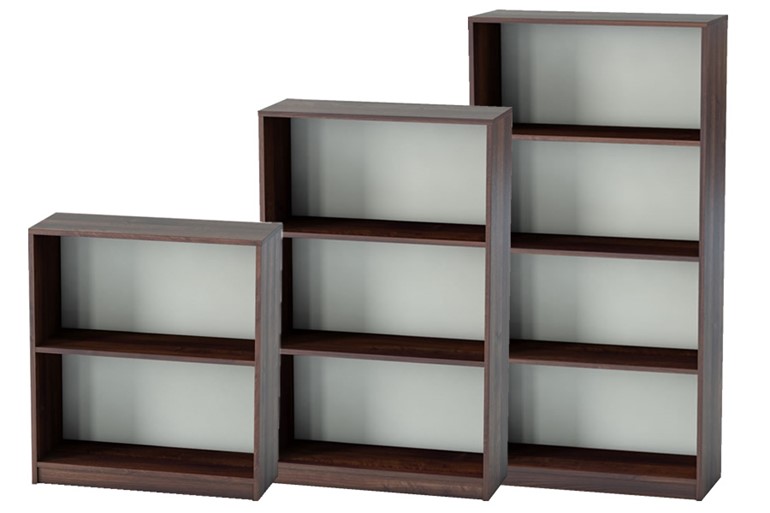 Harmony Walnut Office Bookcase