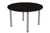 Nene Black Round Meeting Table