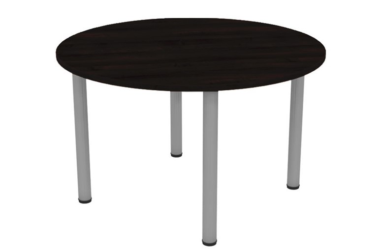 Nene Black Round Meeting Table