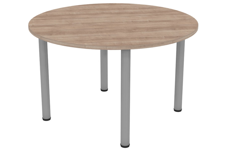 View Round Meeting Table Multiple Sizes Colours Thames information
