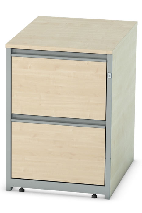 View Thames Maple Two Drawer Filing Drawers Lockable information