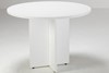 Kestral White Round Meeting Table