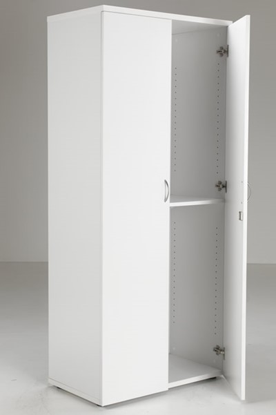 Kestral White 1800 High Cupboard