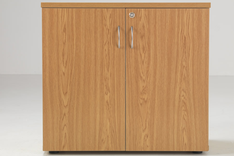 View Oak Desk High Cupboard Locking Doors Kestral information