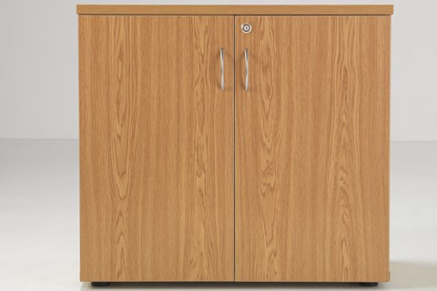 Kestral Desk High Cupboard - Oak