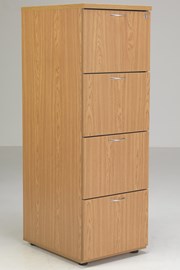 Kestral  4 Drawer Filing Cabinet - Oak
