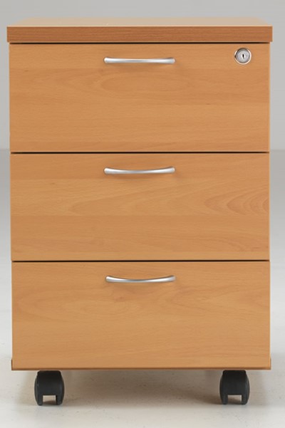 Kestral Mobile 3 Drawer Pedestal