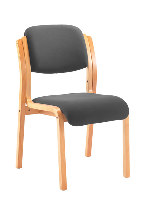 View Renoir Side Chair Solid Wooden Frame With Fabric Seat and Back information