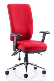 Zen Office Chair - Cherry Red