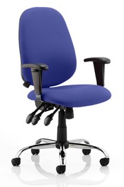 Cork Operator Chair - Blue 