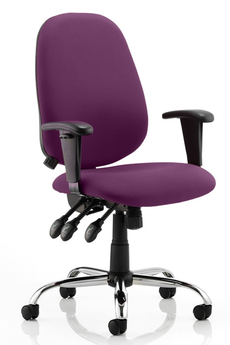 View Cork High Back Deeply Padded Office Chair Large Range Of Fabrics information