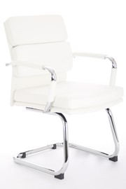 Florence Visitor Chair - White 